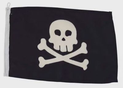 Jolly Roger Flag - 30 x 45cm