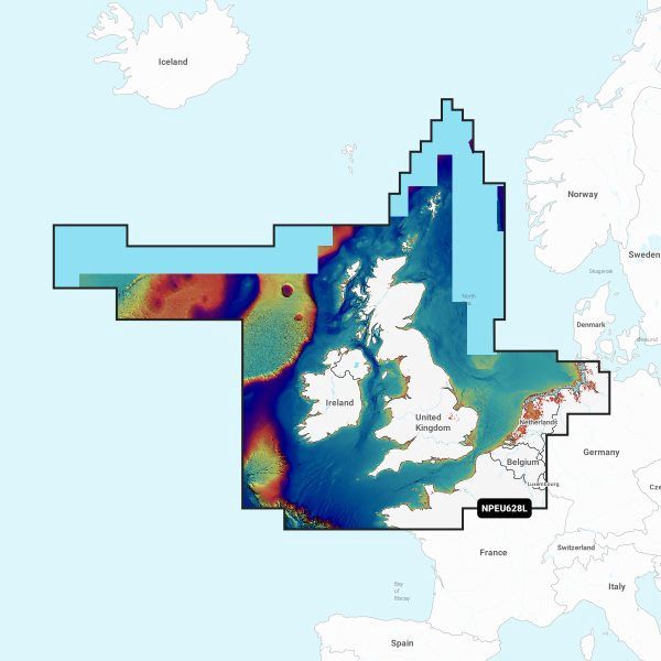 Navionics Platinum + U.K., Ireland &amp; Holland Large