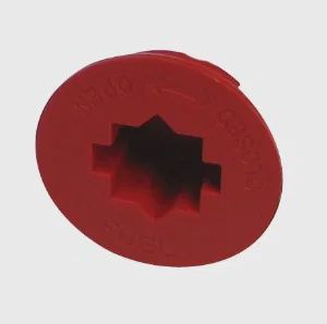Red Fuel Filler Cap Only