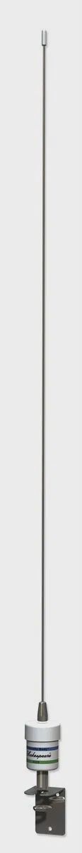 Sailboat Whip 0.9m, S/S Bracket