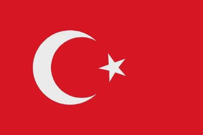 Turkey Courtesy Flag