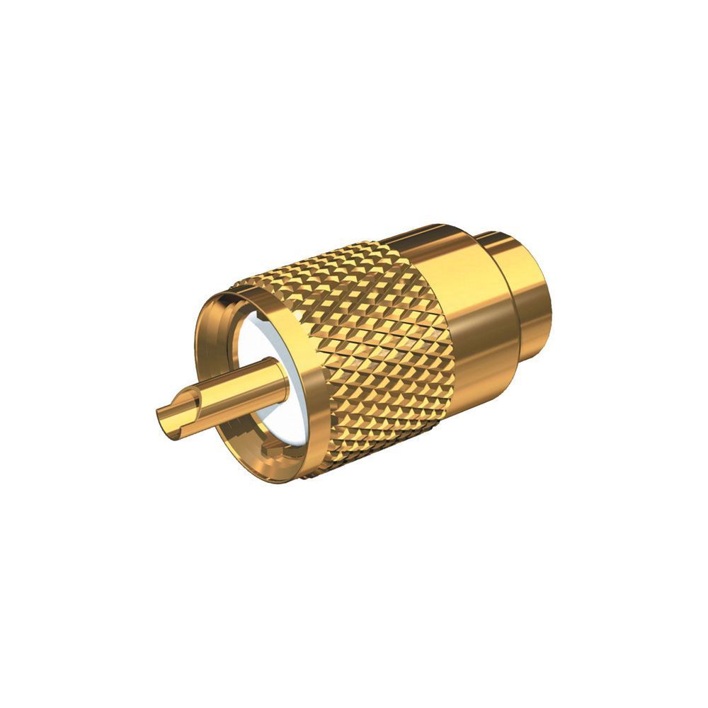 Shakespeare PL259 connector UG175 adapter RG58 cable