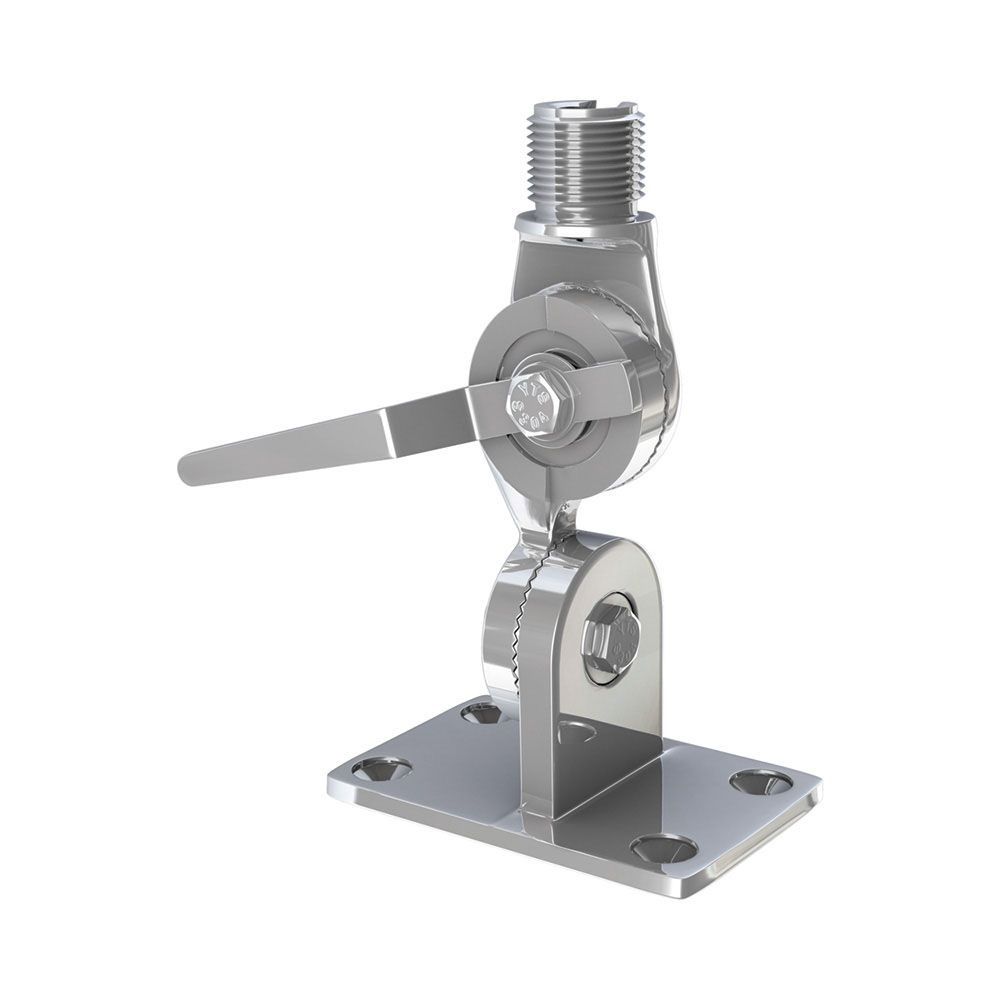 Shakespeare Ratchet mount stainless steel HD 1- 14&quot; Deck Mount