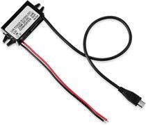 Tiardey Waterproof 12V to 5V Converter DC-DC Step Down Module Power Adapter