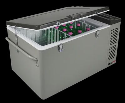 MD60F 60L steel fridge or FRZ box with digital display