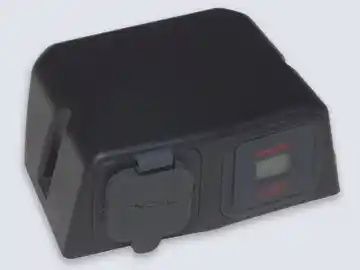 Surface-mounted box for ENGEL box with voltmeter (sVr)