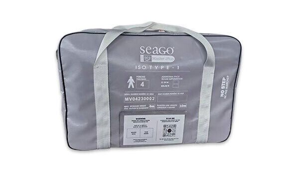 Sea Master Plus ISO 9650-1 TYPE 1 Liferaft, Person: 4, Container Type: Valise (Soft Case)