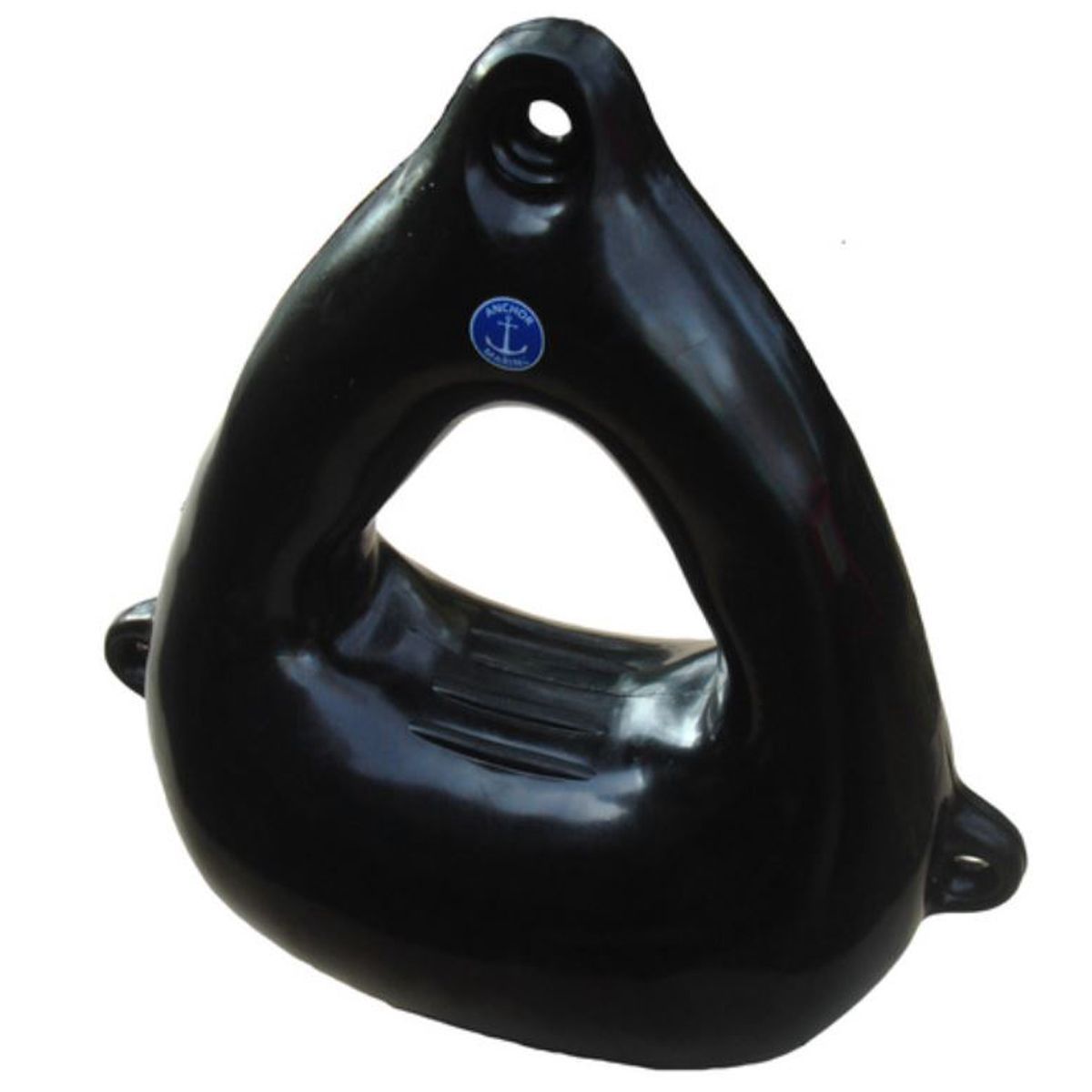 Anchor Step Fender (53 x 43 x 18cm / Black), Colour: Black