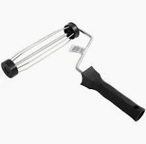 9&quot;x1.75&quot; BLACK PLASTIC HANDLE CAGE FRAME