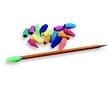 ERASER RUBBER RED PENCIL TOP