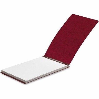 ACCO Presstex Legal Recycled Report Cover - 2&quot; Folder Capacity - 8 1/2&quot; x 14&quot; - Red - 30% Recycled - 1 Each