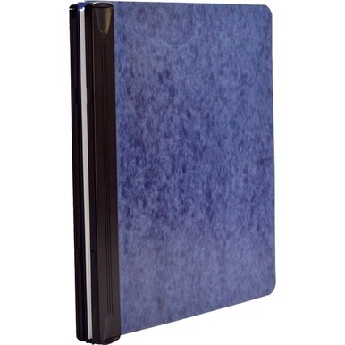 ACCO Expandable Data Binder - Retractable Hooks - 6&quot; Binder Capacity - Letter - 8 1/2&quot; x 11&quot; Sheet Size - 1500 Sheet Capacity - Pressboard - Blue - Recycled - Retractable, Handle, Spine Label, Durable