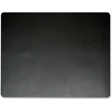 Artistic Eco-Black Antimicrobial Desk Pad - Rectangular - 19&quot; Width x 24&quot; Depth - Black
