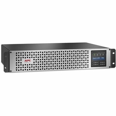 APC by Schneider Electric Smart-UPS SMTL750RM2UC Rack-mountable 750VA UPS (Not for sale in Vermont) - 2U Rack-mountable - AVR - 3 Hour Recharge - 5.70 Minute Stand-by - 120 V AC Input - 120 V AC Outpu