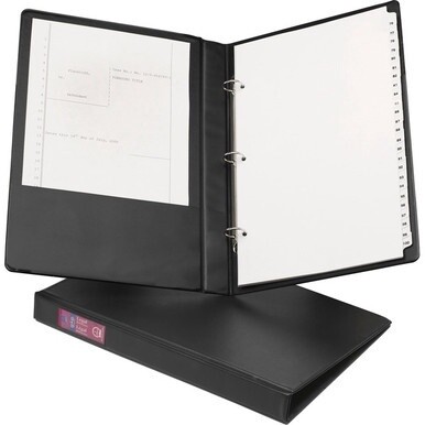 Avery&amp;reg; Legal Durable Binder - 1&quot; Binder Capacity - Legal - 8 1/2&quot; x 14&quot; Sheet Size - 175 Sheet Capacity - 3 x Round Ring Fastener(s) - 2 Pocket(s) - Polypropylene - Recycled - Spine Label, Durable