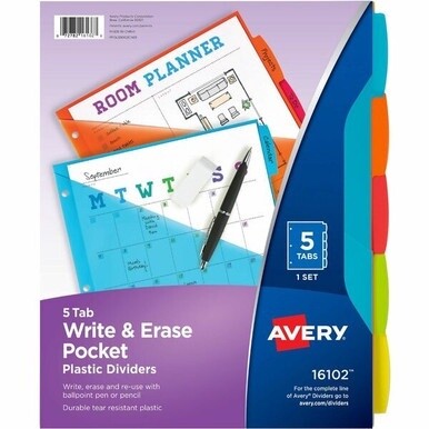 Avery&amp;reg; Multipurpose Label - Multicolor - Plastic - 2