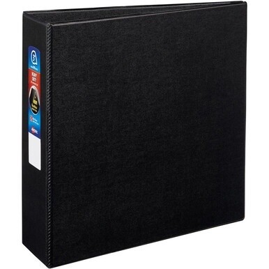 Avery&amp;reg; Heavy-Duty Black 3&quot; Binder (79983) - Avery&amp;reg; Heavy-Duty 3 Ring Binder, 3&quot; One Touch EZD&amp;reg; Rings, 3.5&quot; Spine, 1 Black Binder (79983)