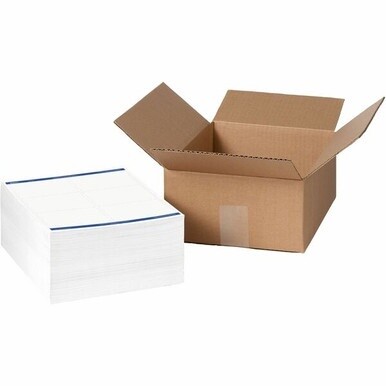 Avery&amp;reg; TrueBlock&amp;reg; Shipping Labels, Sure Feed&amp;reg; Technology, Permanent Adhesive, 3-1/3&quot; x 4&quot; , 3,000 Labels (95905) - Avery&amp;reg; Shipping Labels, Sure Feed, 3-1/3&quot;x4&quot; , 3000 White Labels (959