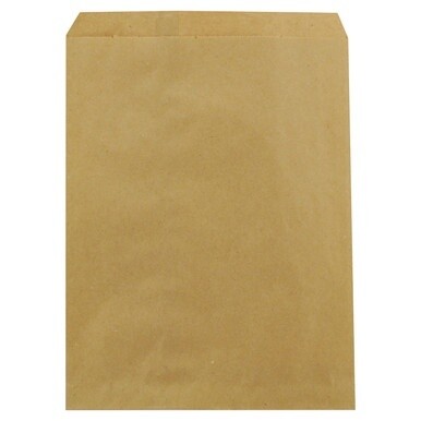 Kraft Paper Bags, 8.5&quot; x 11&quot;, Brown, 2,000/Carton