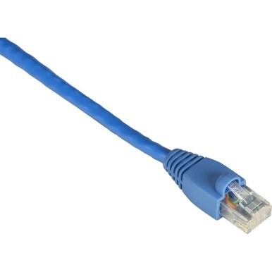 Black Box GigaTrue Cat. 6 Channel UTP Patch Cable - RJ-45 Male - RJ-45 Male - 3ft - Blue