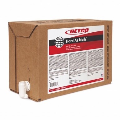 Betco Hard As Nails Floor Finish - 640 fl oz (20 quart) - Mild Scent - 1 Each - White