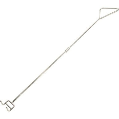 Bostitch Mule Dolly Handle - Silver - Steel - 1 Each