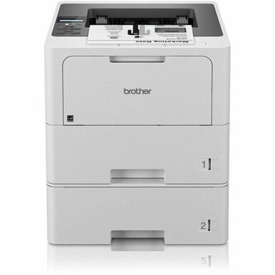 Brother HL-L6210DWT Business Monochrome Laser Printer with Dual Paper Trays, Wireless Networking, and Duplex Printing - Printer - 50 ppm Mono Print - 1200 x 1200 dpi class - Gigabit Ethernet - Hi-Spee