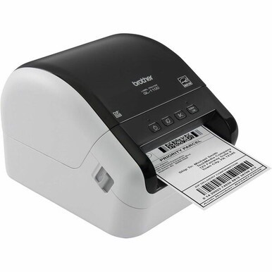 Brother QL-1100 Desktop Direct Thermal Printer - Monochrome - Label Print - USB - 4&quot; Print Width - 4.33 in/s Mono - 300 dpi - 4.09&quot; Label Width - 36&quot; Label Length