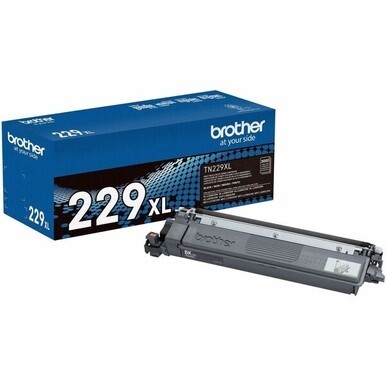 Brother Genuine TN229XLBK High-yield Black Toner Cartridge - Laser - Black - High Yield - 3,000 Pages - 1 Each