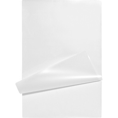 Business Source 5 mil Menu-size Laminating Pouches - Laminating Pouch/Sheet Size: 12.13" Width x 18" Length x 5 mil Thickness - for Document, ID Badge, Photo, Recipe, Recipe Card - Pre-trimmed - Clear