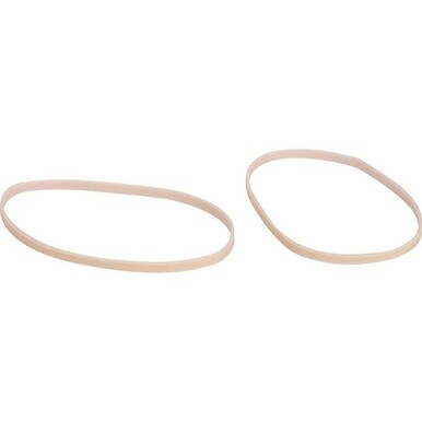 Business Source Rubber Bands - Size: #33 - 3.5&quot; Length - 125 mil Thickness - 212 / Pack - Natural
