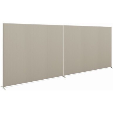HON Verse HBV-P6072 Panel - 72&quot; Width x 60&quot; Height - Metal, Plastic, Fabric - Light Gray, Gray