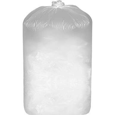 Business Source Shredder Bag - 31 gal - 38&quot; Height x 18&quot; Width x 17&quot; Depth - 100/Box - White