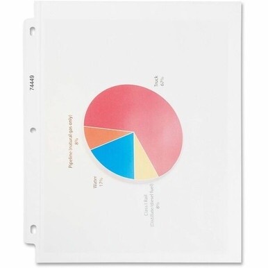 Business Source Nonglare Top-loading Sheet Protectors - 11" Height x 9" Width - 3.3 mil Thickness - For Letter 8 1/2" x 11" Sheet - Ring Binder - Rectangular - Clear - Polypropylene - 100 / Box