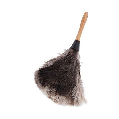 Professional Ostrich Feather Duster, 7&quot; Handle
