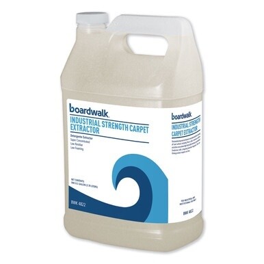 Industrial Strength Carpet Extractor, Clean Scent, 1 gal Bottle, 4/Carton