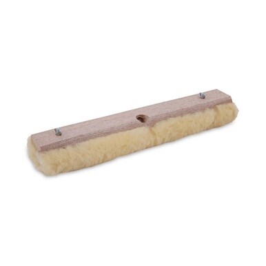 Mop Head, Finish Applicator, Lambswool, 14-Inch, White