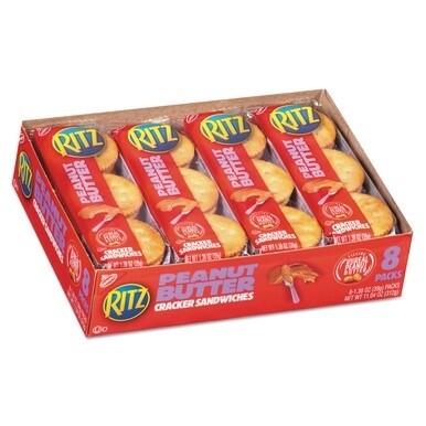 Ritz Peanut Butter Cracker Sandwiches, 1.38 oz Pack
