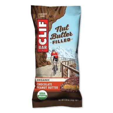 Nut Butter Filled Energy Bar, Chocolate Peanut Butter, 1.76 oz Bar, 12 Bars/Box