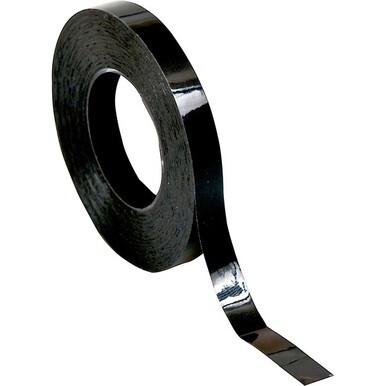 Chartpak Matte Graphic Tape - 27 ft Length x 0.25&quot; Width - Creep Resistant - For Artwork, Decorating, Chart, Graph, Sign, Diagram - 1 / Roll - Black