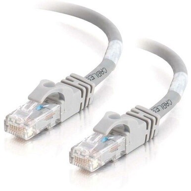 C2G-7ft Cat6 Snagless Unshielded (UTP) Network Crossover Cable - Gray - Category 6 for Network Device - RJ-45 Male - RJ-45 Male - Crossover - 7ft - Gray