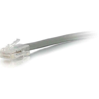 C2G 2 ft Cat6 Non Booted UTP Unshielded Network Patch Cable - Gray - 2 ft Category 6 Network Cable for Network Device - First End: 1 x RJ-45 Network - Male - Second End: 1 x RJ-45 Network - Male - Pat