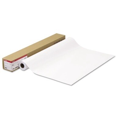 Satin Photographic Paper Roll, 3&quot; Core, 10 mil, 24&quot; x 100 ft, Satin White