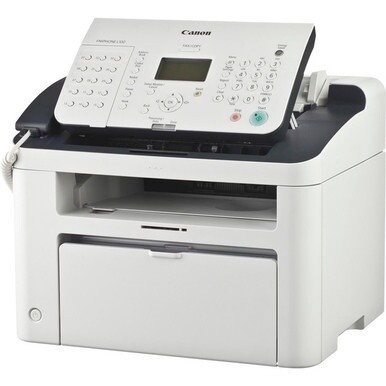 Canon FAXPHONE L100 Laser Multifunction Printer - Monochrome - White - Copier/Fax/Printer/Telephone - 19 ppm Mono Print - 1200 x 600 dpi Print - Up to 8000 Pages Monthly - 150 sheets Input - Monochrom