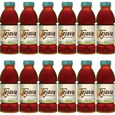 Tejava Pineapple Black Tea Bottle - 12 / Carton