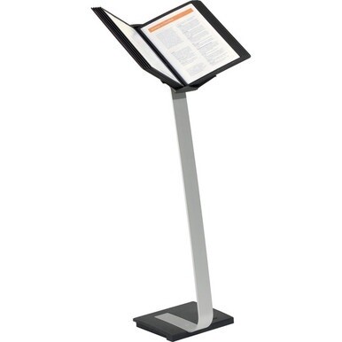 SHERPA Stand Pro 10 - Support Letter 8.50&quot; x 11&quot; Media - Rugged, Anti-glare - Black - 3.5&quot; Height x 14.7&quot; Width x 42.6&quot; Depth - 1 Each