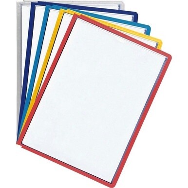 DURABLE&amp;reg; Replacement Panels for SHERPA&amp;reg;/VARIO&amp;reg; Reference Display System - Replacement Panels - Assorted - 5 Pack - SHERPA/VARIO Design