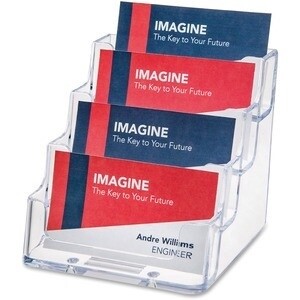 Deflect-o Business Card Holder