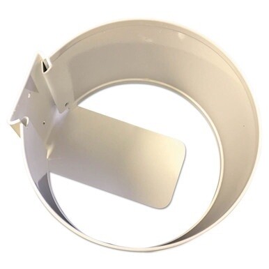 Wall Mount Holder, 6&quot; x 6&quot; x 4&quot;, White, 12/Carton