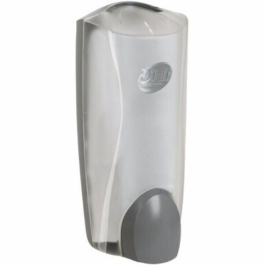 Dial Sensitive Skin Antimicrobial Hand Soap - Manual - 1.06 quart Capacity - Antimicrobial, Locking Mechanism, Vandal Resistant, Push Button - Ice - 1Each